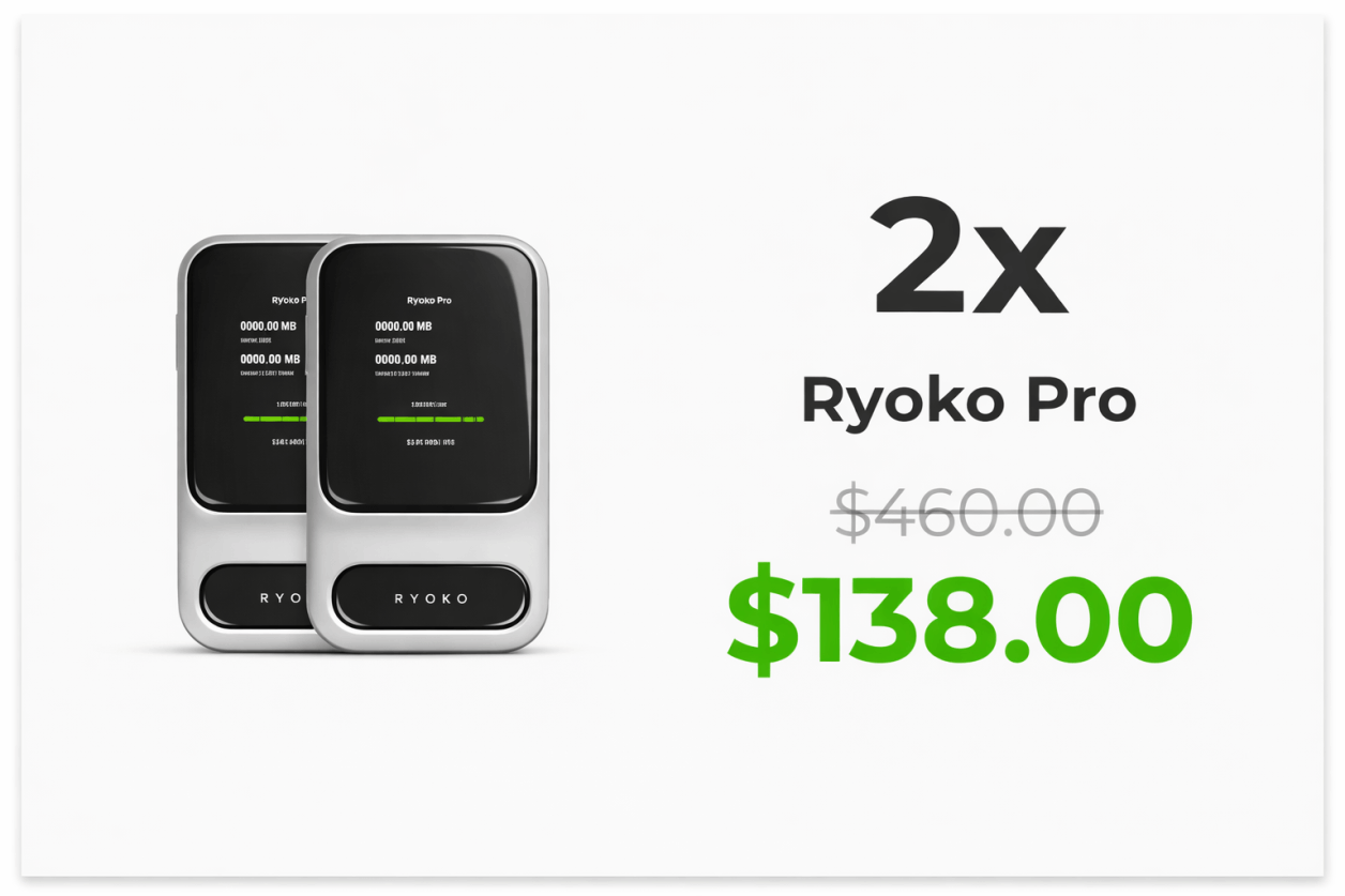 Ryoko Pro pricing2